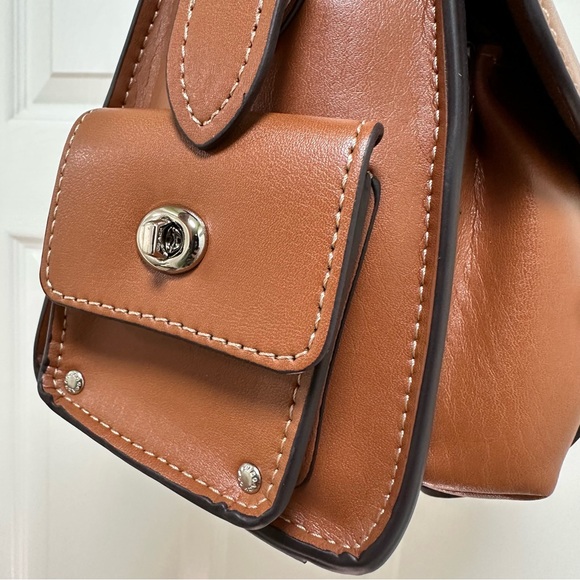 Coach Western Tabby Shoulder Bag in Burnished Amber NWT - Picture 9 of 13